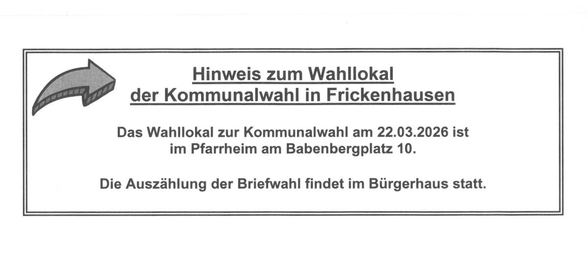 Stichwahl Kommunalwahl 2026 Wahllokal Urnenwahl