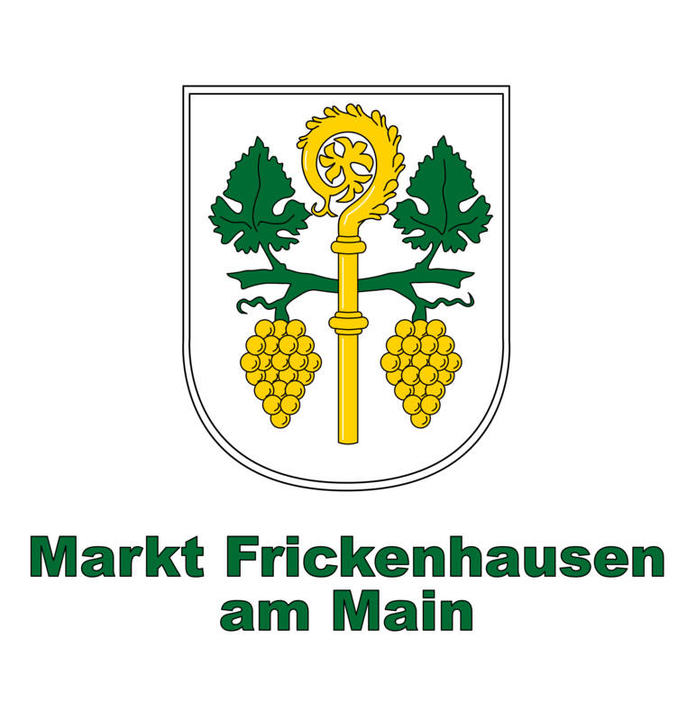 Wappen Frickenhausen mit Schriftzug